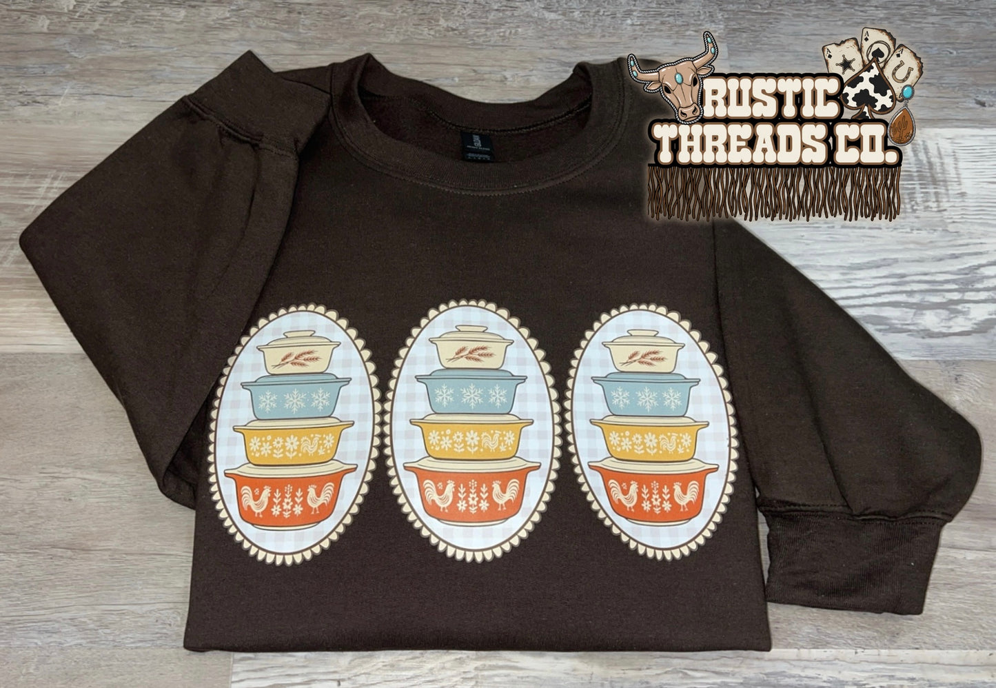 Vintage Pyrex Crewneck
