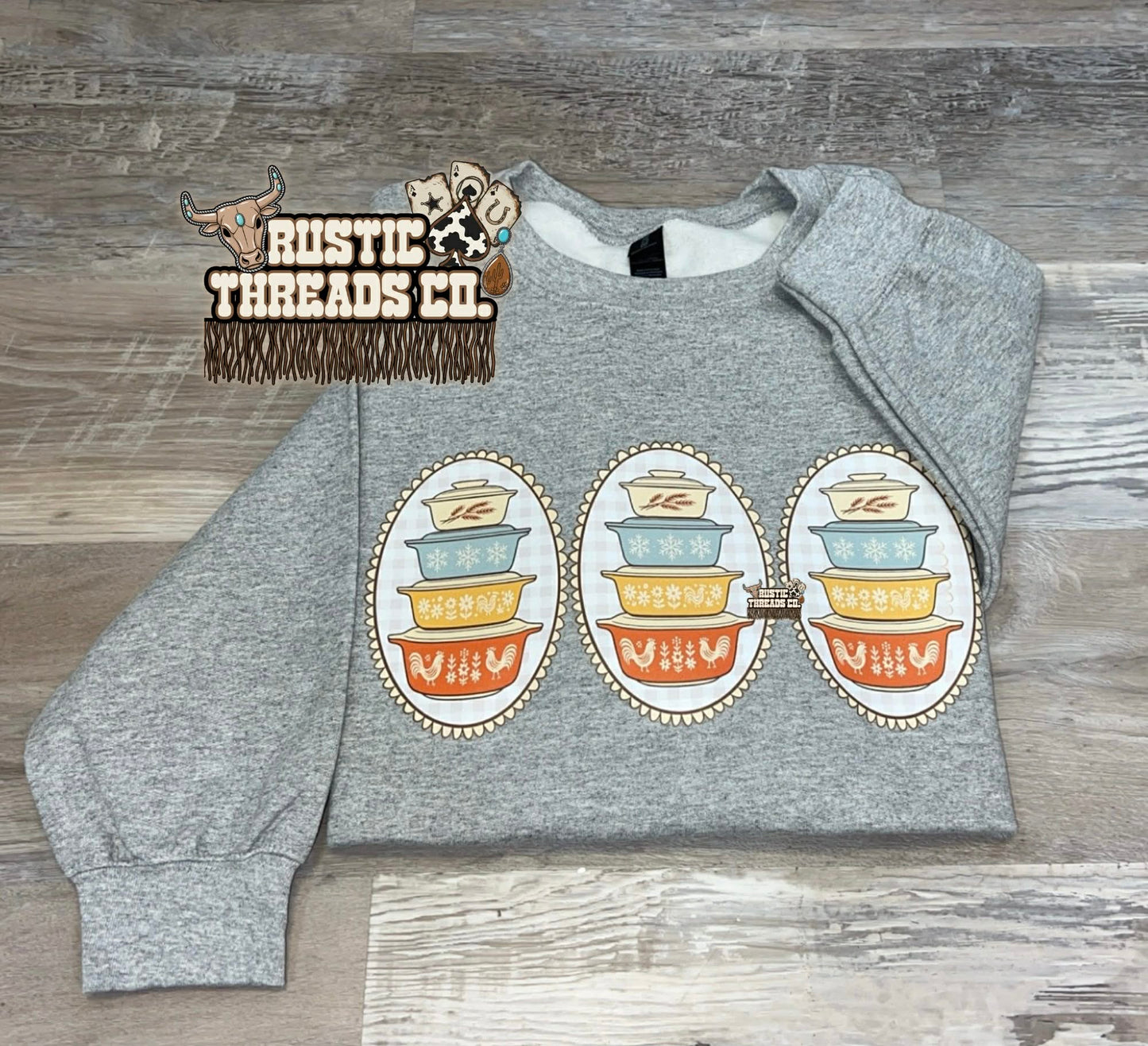 Vintage Pyrex Crewneck